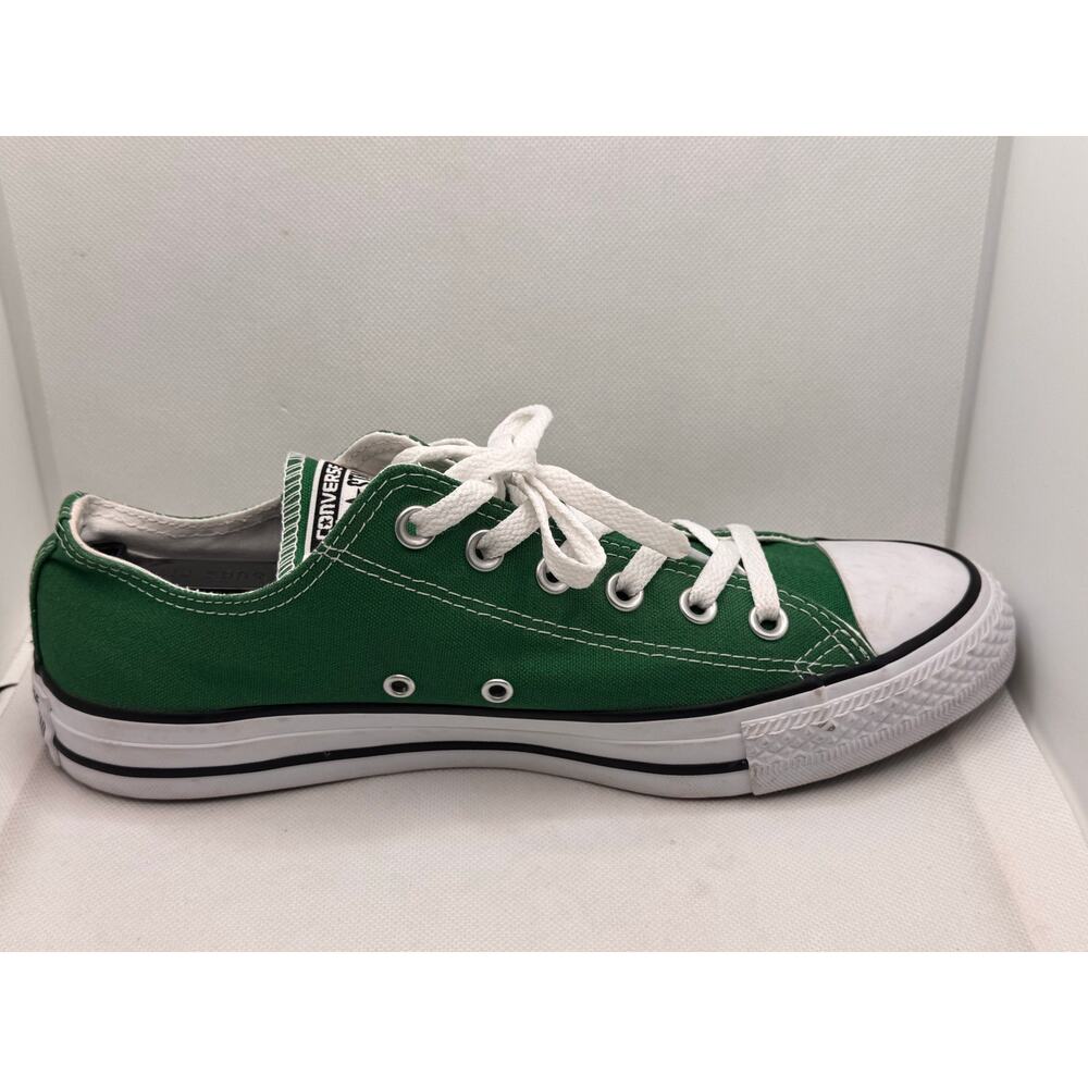 Green Converse All Star Low Top Sneakers Men's 8 Women's 10 EUC Unisex Shoes - Picture 6 of 11
